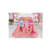 Taç Lisanslı Winx Pink Magic Tek Kişilik Battaniye