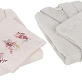 Taç Soft Bamboo Darla Somon Taş Çift Kişilik Bambu Aile Seti