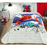 Taç Yeni Sezon Lisanslı Spiderman Action x Tek Kişilik Pike Takımı - Renkli - 160 X 230 CM