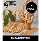 Tahta Karıştırıcı - (5 Paket)