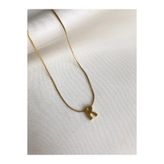Takıcım R Harfli Gold Kolye