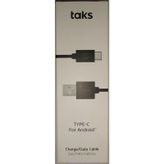 Taks 5DK12S Siyah Type-C Şarj Kablosu