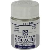 Talens 800 Silver 10x16 ml Cam Şişe Guaj Boya