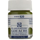 Talens Jar 16 ml Green Gouache