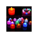 Tam İthalat Mini LED Mum - Yeşil