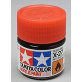 Tamiya X-27 10 ML Clear Red Parlak Akrilik Boya