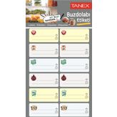 Tanex MTC-402 2'li Buzdolabı Etiketi
