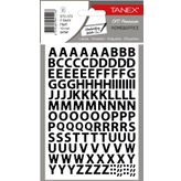 Tanex STC-573 10 mm 2'li Şeffaf Harf Etiketi
