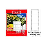 Tanex TN24 64x100 cm Bilgisayar Etiketi