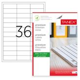 Tanex TW-2380 105x280 cm Laser Etiket
