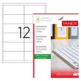Tanex TW-2546 100x46mm Lazer Etiket