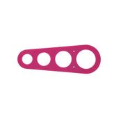 Tantitoni 18.5x6.5 cm Silikon Pembe Spagetti Ölçüsü