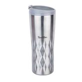 Tantitoni 470 ml Silver Yıldız Desenli Paslanmaz Çelik Termos