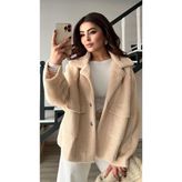 Taş Premium Peluş Mont