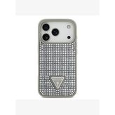 Taşlı Üçgen Logolu iPhone 17 Pro Kılıf
