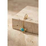 Taşlı Yengeç Bikini Charm Gold