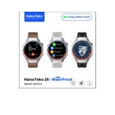 Tastech AKILLI KOL SAATİ AMOLED EKRAN BLUETOOTH ARAMA CEVAPLAMA UZUN ŞARJ SÜRESİ ERKEK KOL SAATİ Gümüş HAİNOTEKO-25