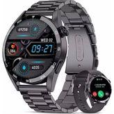 Tastech Erkek Kol Saati Akıllı Saat Amoled Ekran 3 Kordonlu Saat Watch 4 Pro - Siyah