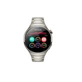 Tastech ERKEK KOL SAATİ AKILLI SAAT AMOLED EKRAN 3 KORDONLU SMART WATCH 4 PRO Gümüş SW-32