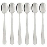 Tatlı kaşığı, paslanmaz çelik, 17 cm, 6 adet