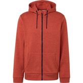 Tchibo Erkek Kapüşonlu Örgü Polar Ceket,turuncu - Regular Fit - M