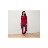 Tchibo Kadın Pijama, Flanel, Kırmızı