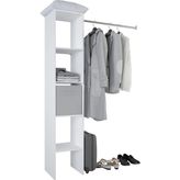 Tdesigno Eliz Beyaz 120 CM Gardırop