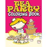 Tea Party Coloring Book