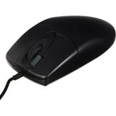 Tech OP-620D, USB Optik Mouse, 2x Buton, 4 Yönlü Scroll, Siyah