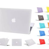 Techmaster Apple Macbook Pro 15 2016 A1707 Rubber Kapak Kırmızı Kılıf