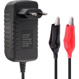 TechMore 14.4V 2Ah Akü Şarj Cihazı 3 ile 10 Amper Arasında Oyuncak Araba, Kuru, Asitli Sulu, Jel, Motor ve Motosiklet Aküleri için Uygundur (12 Amper ve Üstü Akülere Uygun Değildir)