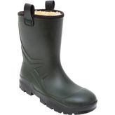 Techno Boots S5 Koyu Yeşil Poliüretan Çizme