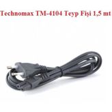 Technomax TM-4104 1.5 mt Güç Kablosu