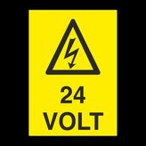 Technopa 24 Volt 60 x 90 cm Uyarı Levhası