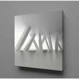 Technopa 3 Boyutlu Soyut Çubuklar 110x110 cm Kanvas Tablo