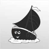 Technopa 80 cm Uzunluk Gülen Tekne Folyo Sticker