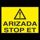 Technopa Arızada Stop Et 20 x 30 cm Uyarı Levhası