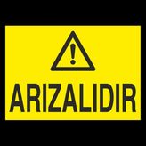 Technopa Arızalıdır 60 x 90 cm Uyarı Levhası