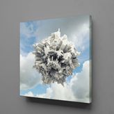 Technopa Beyaz 60x60 cm Kanvas Tablo