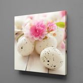 Technopa Bıldırcın Yumurtaları 70x70 cm Kanvas Tablo