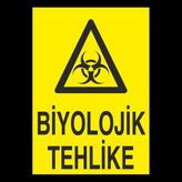 Technopa Biyolojik Tehlike 60 x 90 cm Uyarı Levhası