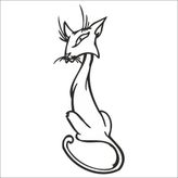 Technopa DERSTV773 100cm Kedi Folyo Sticker