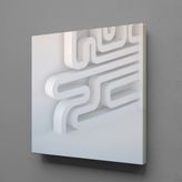 Technopa Desen 80x80 cm Kanvas Tablo