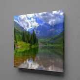 Technopa Doğa Yansımaları 70x70 cm Kanvas Tablo