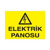 Technopa Elektrik Panosu Uyarı Levhası
