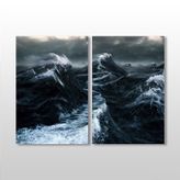 Technopa Fırtına 50x40 cm Kanvas Tablo