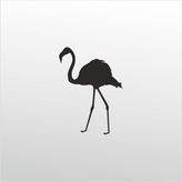 Technopa Flamingo 20 cm Folyo Duvar Stickerı