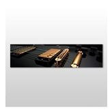Technopa Gitar Telleri 120x40 cm Kanvas Tablo