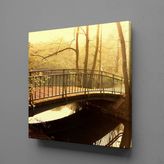 Technopa Göldeki Köprü 70x70 cm Kanvas Tablo