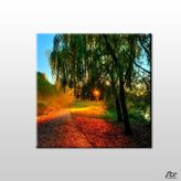 Technopa Güneşin Dokunuşu 40x40 cm Kanvas Tablo